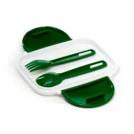 Karácsonyi bento uzsonnás doboz evőeszközökkel - Mézi