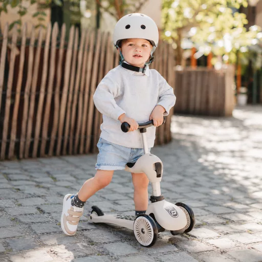 Scoot and Ride Highwaykick 1 biztonságos indulás csomag - Ash
