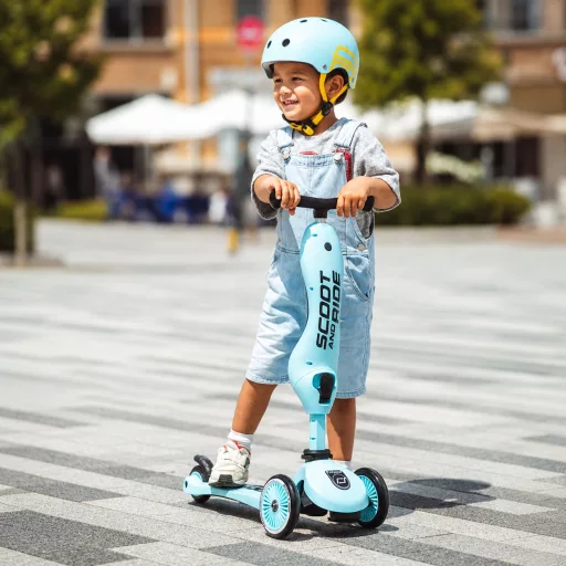Scoot and Ride Highwaykick 1 biztonságos indulás csomag - Blueberry