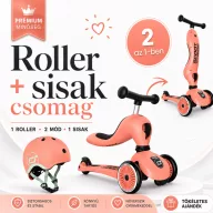   Scoot and Ride Highwaykick 1 biztonságos indulás csomag - Peach