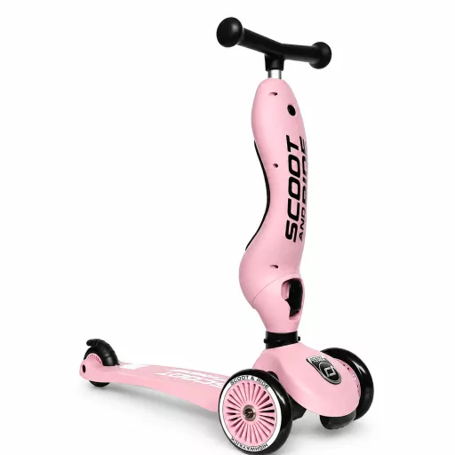 Scoot and Ride Highwaykick 1 biztonságos indulás csomag - Rose