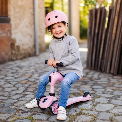 Scoot and Ride Highwaykick 1 biztonságos indulás csomag - Rose