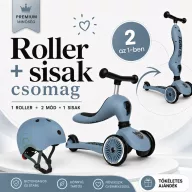   Scoot and Ride Highwaykick 1 biztonságos indulás csomag - Steel