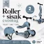 Scoot and Ride Highwaykick 1 biztonságos indulás csomag - Steel