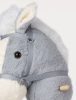 Teddykompaniet hobby horse - Vesszőparipa - levehető fejjel - szürke (100 cm)