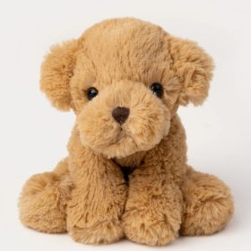 Teddykompaniet plüss - Kutyus barna - bézs 25 cm