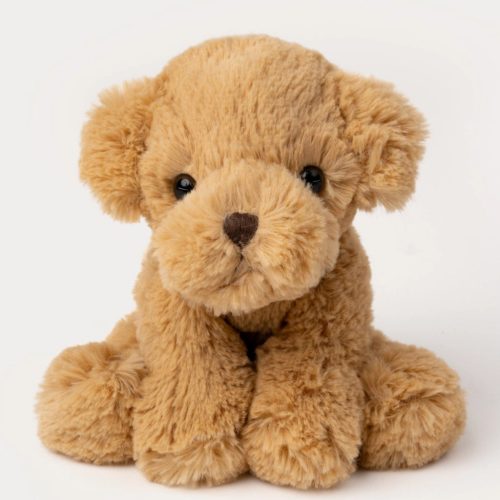 Teddykompaniet plüss - Kutyus barna - bézs 25 cm