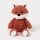 Teddykompaniet plüss - Retro Pals Róka plüss (30 cm)