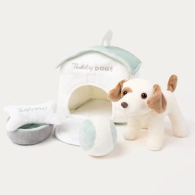   Teddykompaniet plüss - Teddy Dogs Kutyus Játékkészlet (19x21 cm)