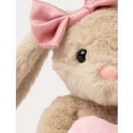 Teddykompaniet plüss - Tyra Nyuszi szívvel - bézs (20 cm)