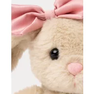   Teddykompaniet plüss - Tyra Nyuszi - bézs - masnival (20 cm)