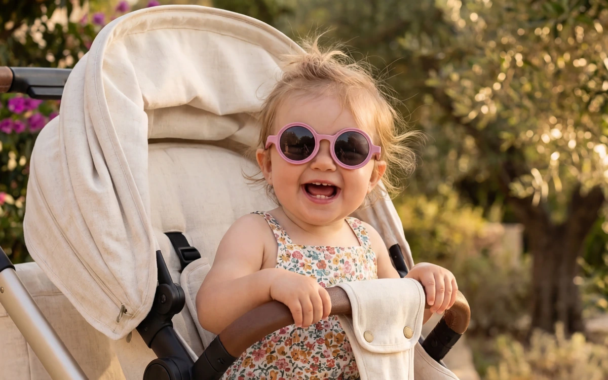 Olivio & Co gyerek napszemüveg kollekcióból szürke és barna lencsés modellek