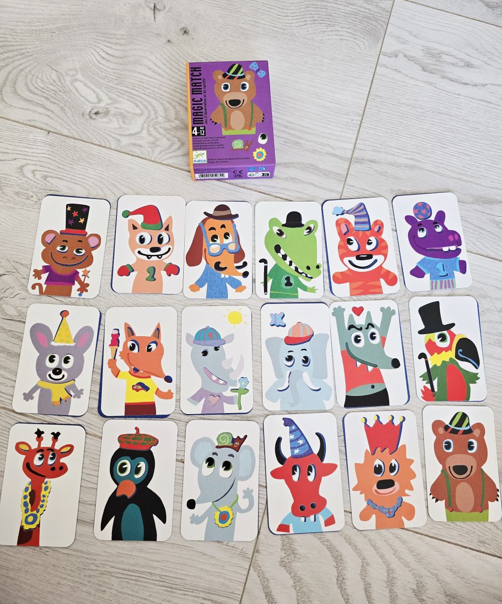 Djeco Kártyajáték - ArcHarc - Magic Match