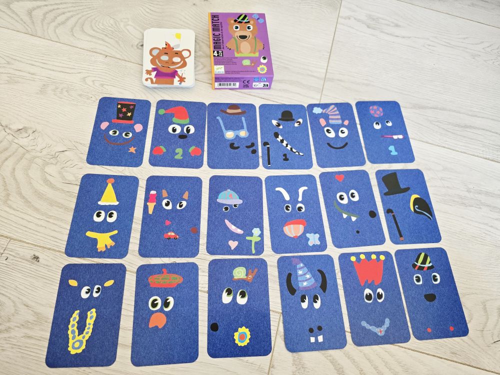 Djeco Kártyajáték - ArcHarc - Magic Match