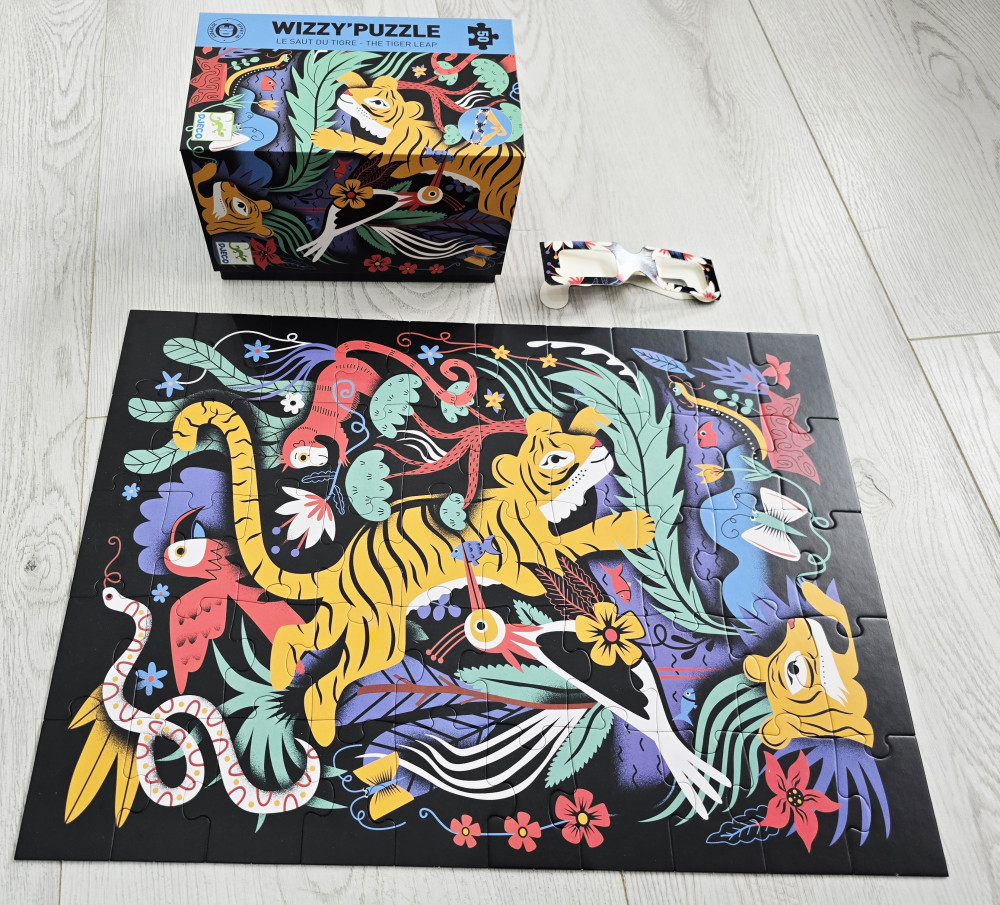 Djeco Varázs puzzle - Tigrisugrás - The Tiger Leap