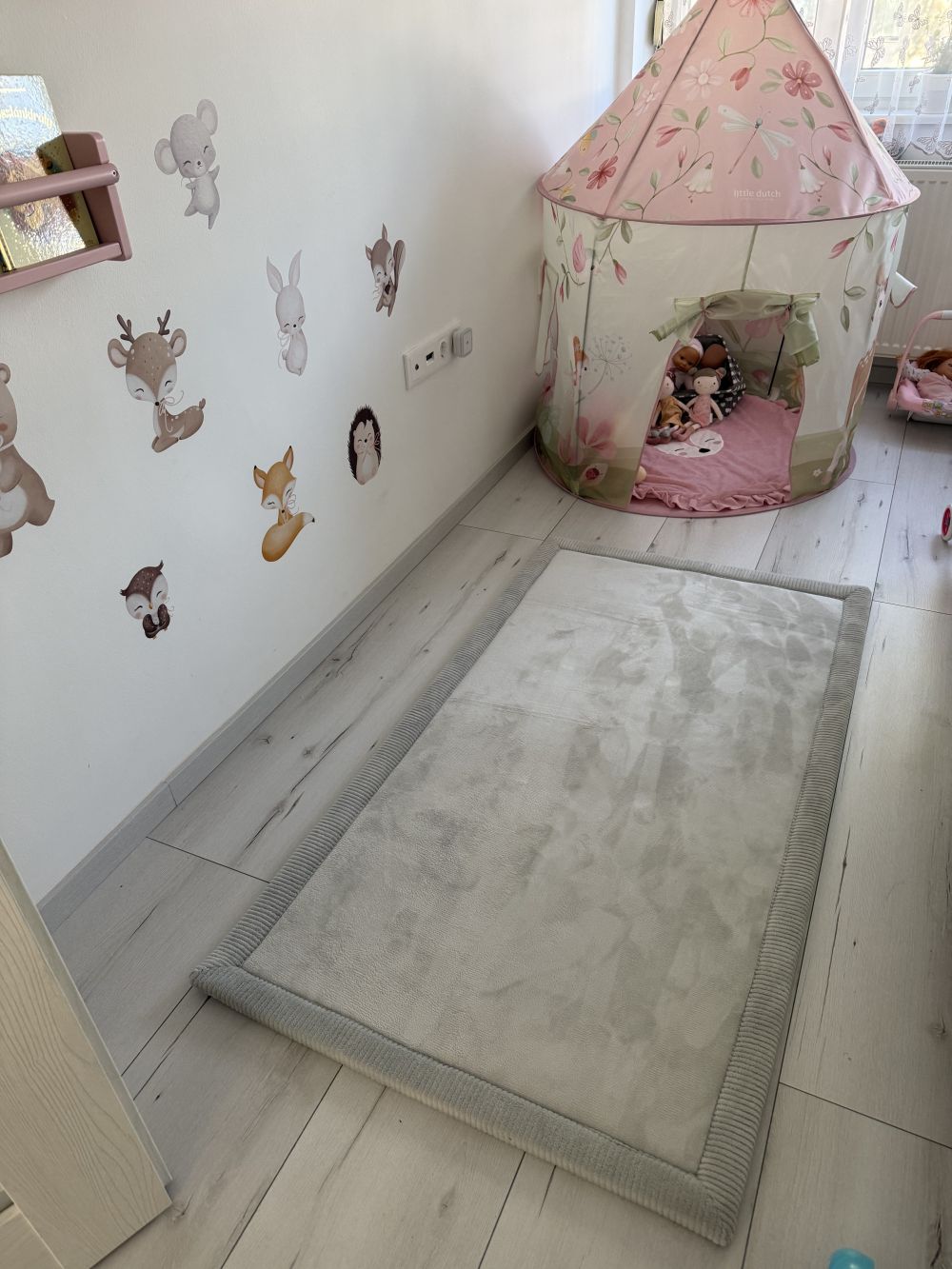 Hakuna matte memóriahabos puha gyerekszőnyeg 80x150 cm - Bézs