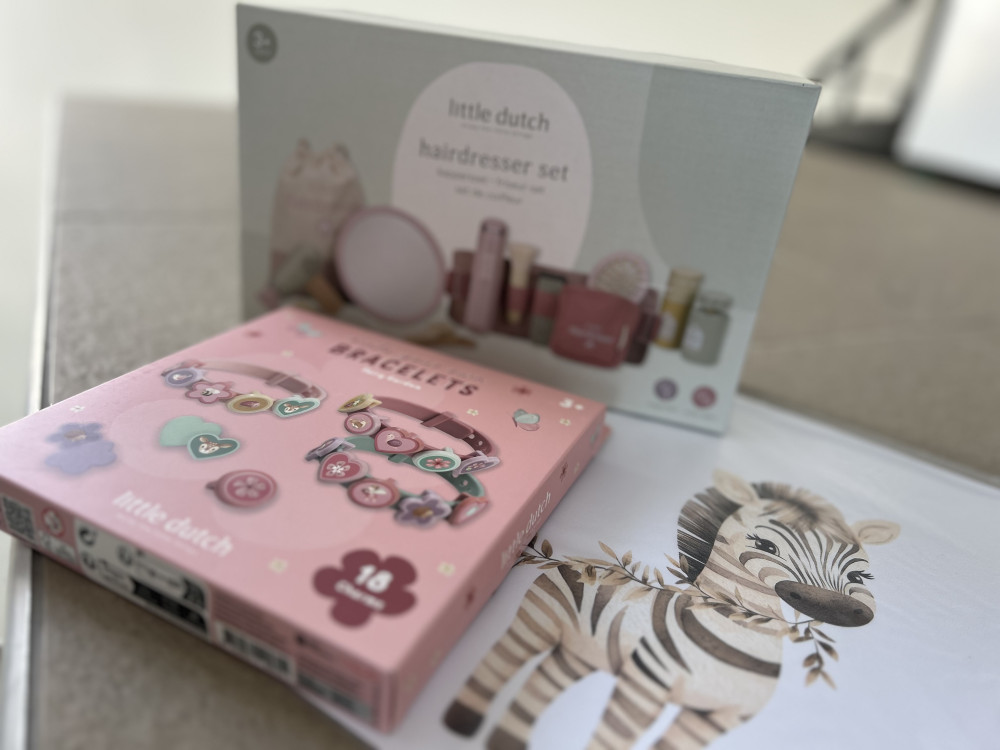 Little Dutch fodrász készlet pink