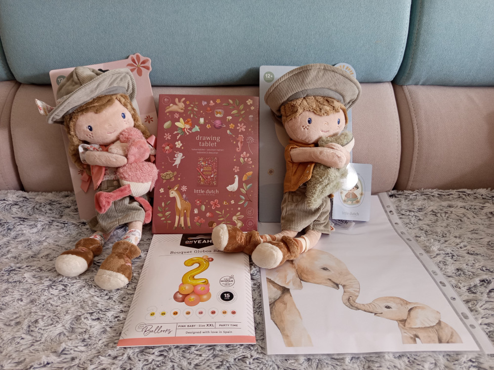 Little Dutch Ranger Rosa baba - 35 cm