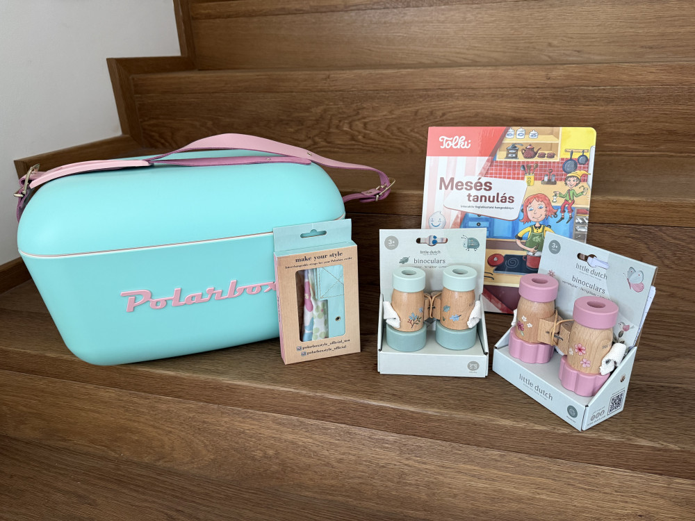 Polarbox hűtőtáska - Mint - Baby Rose Pop 12L