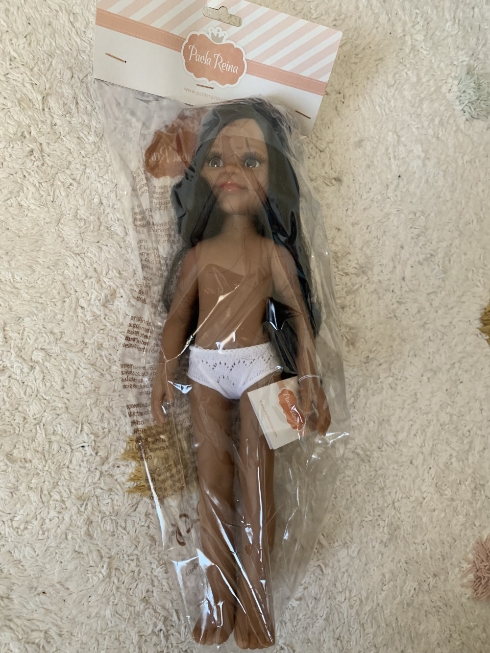 Paola Reina játék baba bugyiban - Cleo Latina 32 cm