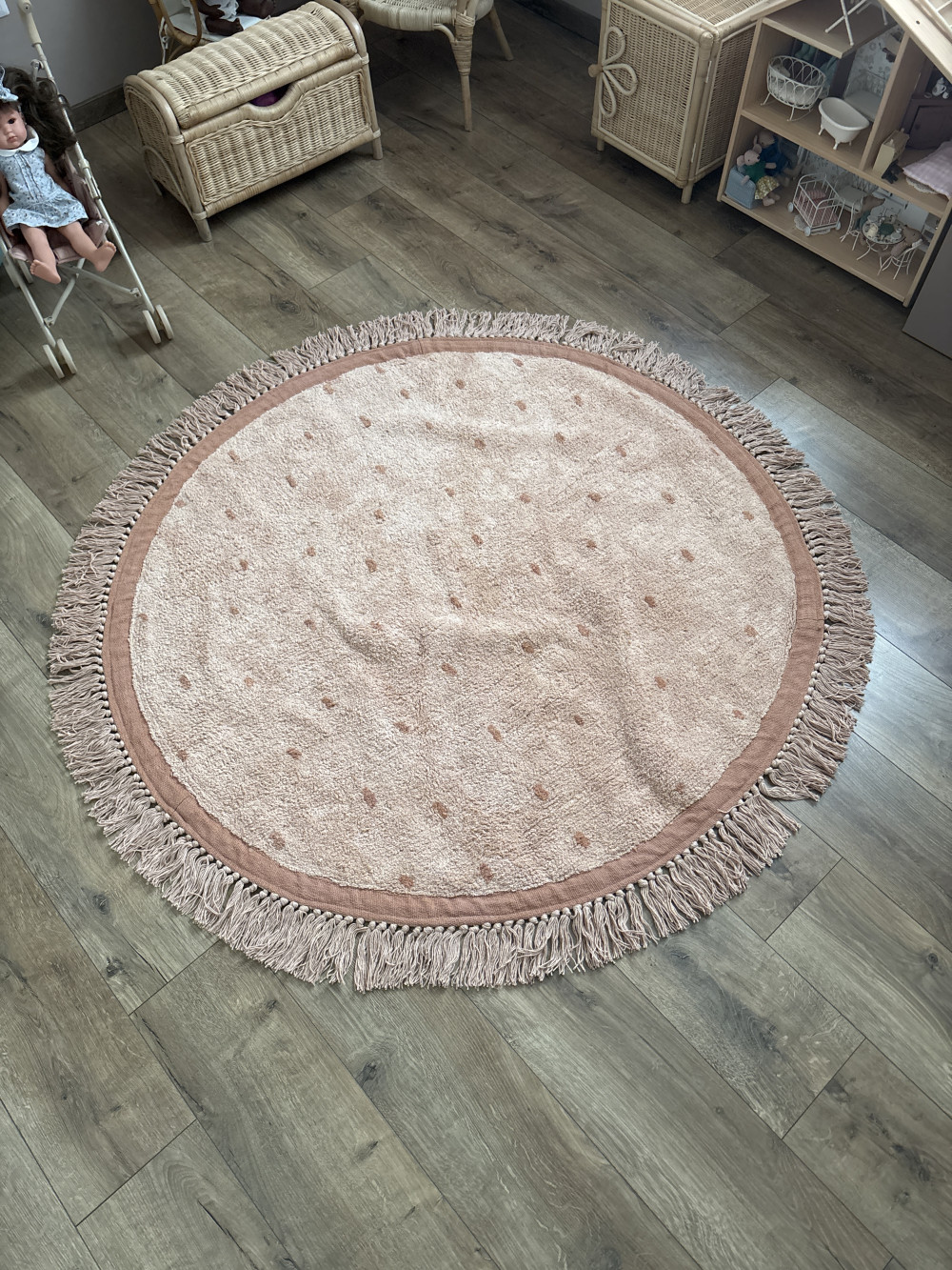 Tapis Petit gyerekszőnyeg - Juul dot pink