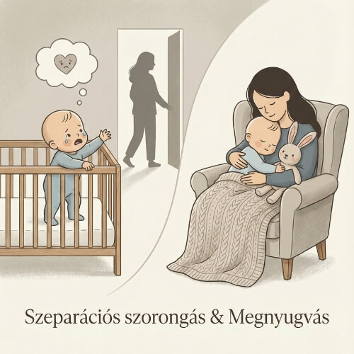 Szeparációs szorongás: Miért sír a baba, ha nem lát és hogyan segíts neki?