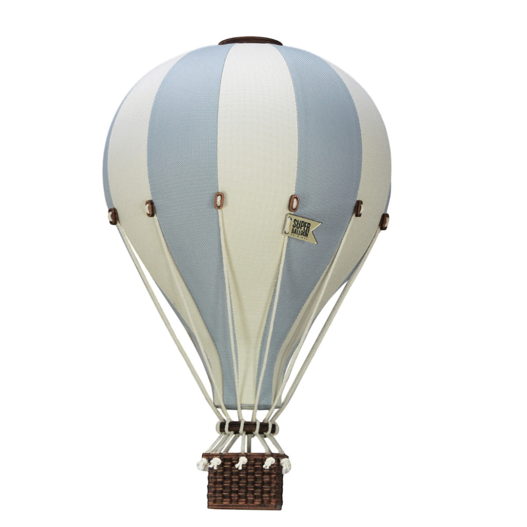 Dekor hőlégballon - Krém - Világosszürke S
