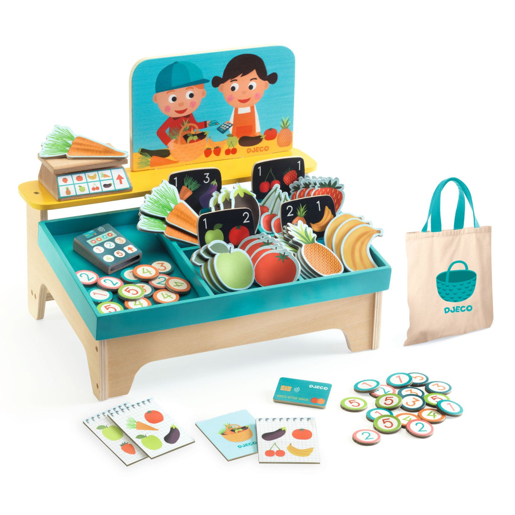 Djeco Szerepjáték - Lea és Milo kisboltja - Léa and Milo Little Market