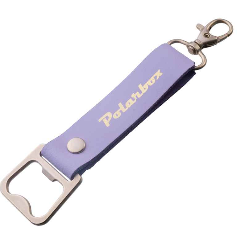 Polarbox kulcstartós üvegnyitó - Lila