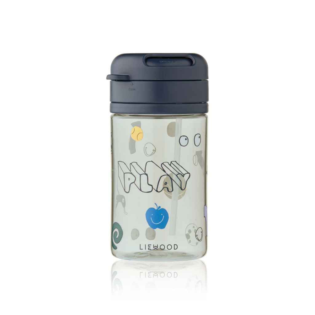 Liewood Pavia tritan szívószálas kulacs 500 ml - Play