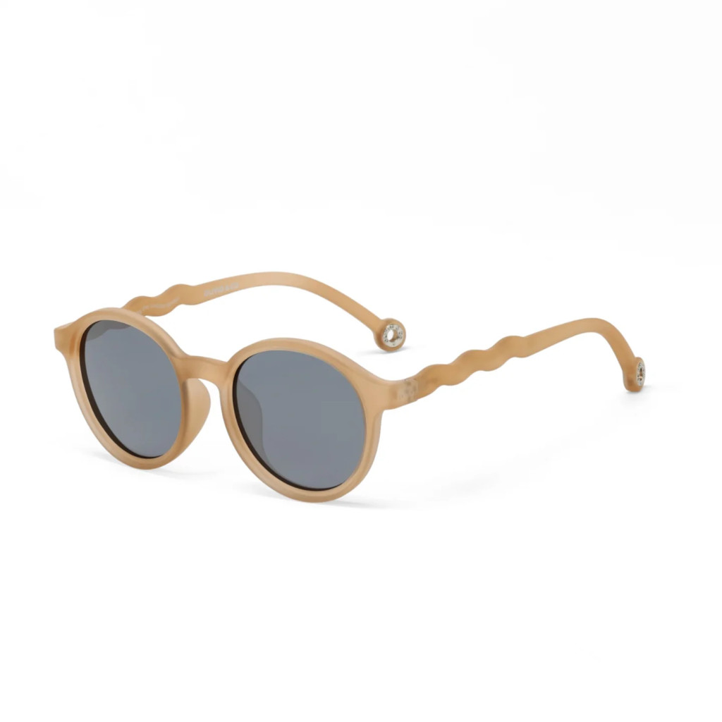 Olivio & Co polarizált felnőtt napszemüveg - Oval Sand Beige