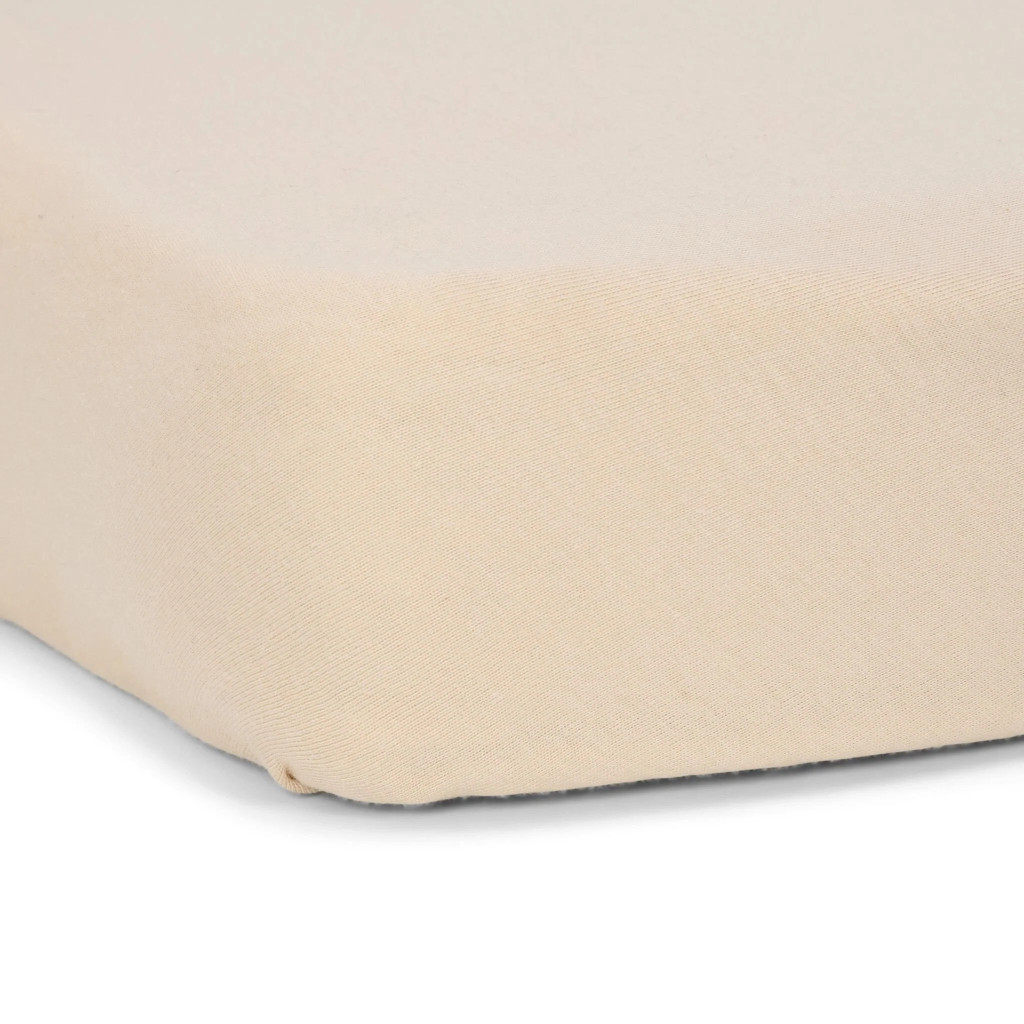 Little Dutch gumis lepedő 60x120 cm - Pure Soft Beige