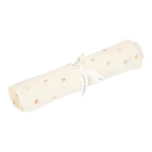 Little Dutch muszlin textilpelenka 120x120 cm Forest Treasures